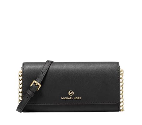 michael kors black convertible|Michael Kors Small Saffiano Leather Convertible Crossbody Bag.